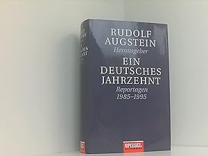 Bild des Verkufers fr Ein deutsches Jahrzehnt zum Verkauf von Book Broker