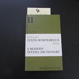 Image du vendeur pour A modern Textile Dictionary / Textil-Wrterbuch, Volume 2: Deutsch-Englisch mis en vente par Bookstore-Online