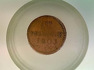 Münze, 3 Pfennige, 1803, Sachsen