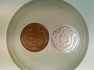 Münzen, 2 Heller 1906, 10 Heller 1908, Kaiser Franz Josef, Konvolut