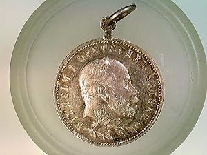 Medaille, 1897, Kaiser Wilhelm I. zum 100. Geburtstag, Portrait, Kaiserkrone
