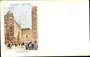 Ansichtskarte / Postkarte London City England, Savoy Hotel