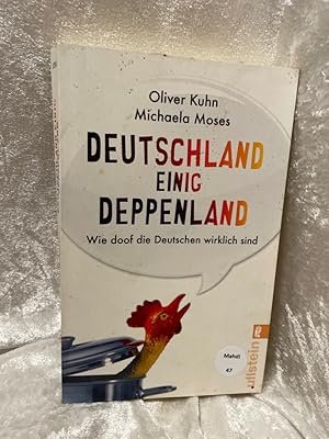 Bild des Verkufers fr Deutschland einig Deppenland: Wie doof die Deutschen wirklich sind Wie doof die Deutschen wirklich sind zum Verkauf von Antiquariat Jochen Mohr -Books and Mohr-