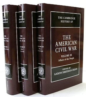 The Cambridge History of the American Civil War (3 volumes)