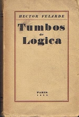 Imagen del vendedor de TUMBOS DE LGICA a la venta por Librera Torren de Rueda