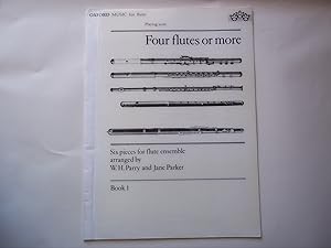 Four flutes or more. Six Pieces for flute ensemble arranged by W.H. Parry and Jane Parker.