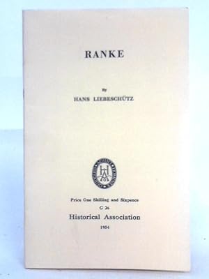 Seller image for Ranke for sale by World of Rare Books