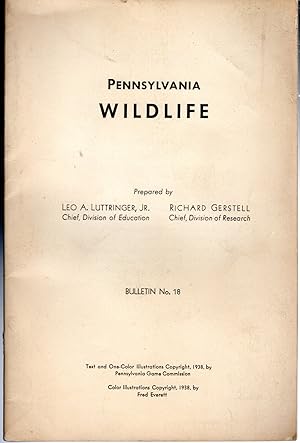 Bild des Verkufers fr Pennsylvania Wildlife: Bulletin 18 zum Verkauf von Dorley House Books, Inc.