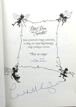 Bild des Verkufers fr Peter Pan in Scarlet. Illustrated by David Wyatt zum Verkauf von Bow Windows Bookshop (ABA, ILAB)