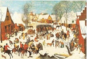 Image du vendeur pour Bruegel Artist Postcard Massacre Of The Innocents mis en vente par Postcard Anoraks