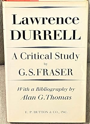 Lawrence Durrell, A Critical Study