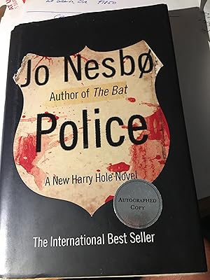 Image du vendeur pour Signed. Police: A Harry Hole Novel (Harry Hole Series) mis en vente par Bristlecone Books  RMABA
