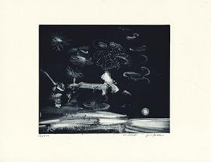 Seller image for Anhalt. [1984]. [Signierte Original-Radierung/Signed original engraving] for sale by Antiquariat Lenzen