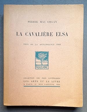 La cavalière Elsa. Lithographie originale de Vertès.