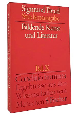 Seller image for Bildende Kunst und Literatur : (Reihen: Conditio humana / Freud-Studienausgabe, Band X [10]) for sale by exlibris24 Versandantiquariat