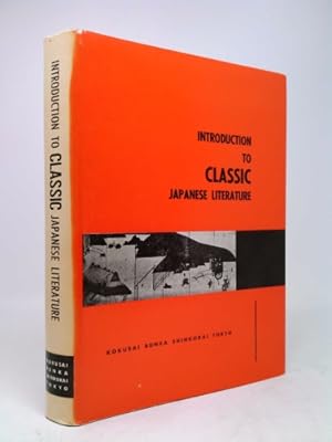 Imagen del vendedor de Introduction to Classic Japanese Literature a la venta por ThriftBooksVintage