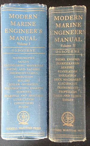 Seller image for Modern Marine Engineer's Manual 2 vv. for sale by Miliardi di Parole