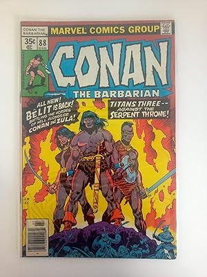 CONAN the Barbarian: TITANS THREE against the SERPENT Throne! Número 88.