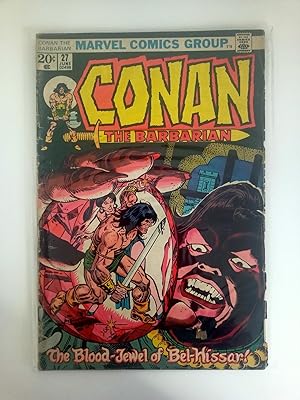 CONAN the Barbarian: The Blood-Jewel of Bel-Hissar! Número 27.