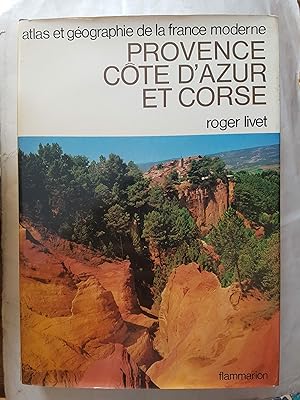 Atlas géographique moderne - Provence, Côte d'Azur et Corse