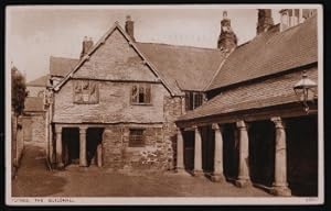 Seller image for Totnes Devon Postcard Vintage 1927 The Guildhall Sepia Toned Image for sale by Postcard Anoraks