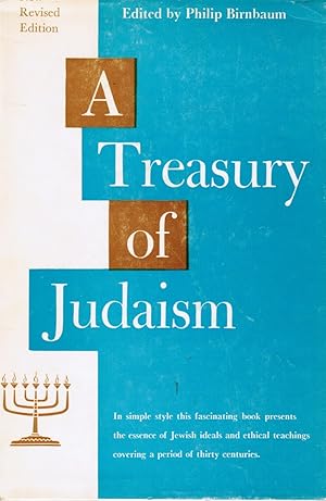 Immagine del venditore per A Treasury of Judaism venduto da Bookshop Baltimore