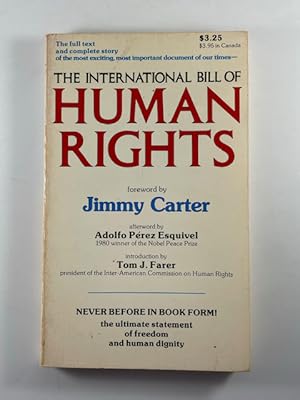 Imagen del vendedor de The International Bill of Human Rights a la venta por BookEnds Bookstore & Curiosities