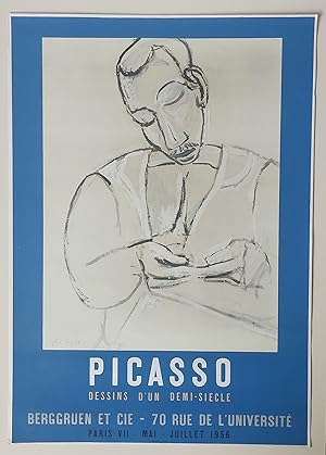 Picasso. Dessins d'un Demi-Siecle - Berggruen et Cie. Lithographic Poster