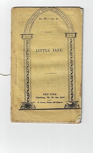 Image du vendeur pour LITTLE JANE, THE YOUNG COTTAGER. mis en vente par Blue Mountain Books & Manuscripts, Ltd.