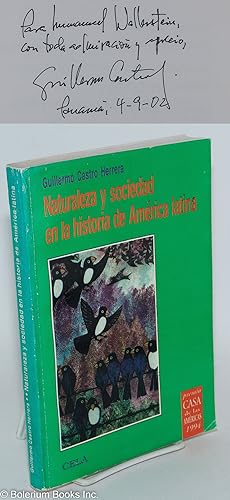 Seller image for Naturaleza y sociedad en la historia de Amrica latina for sale by Bolerium Books Inc.