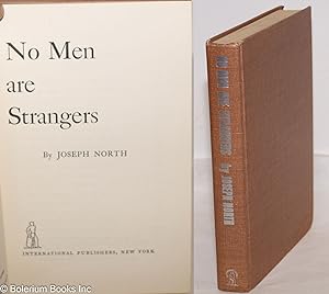 Imagen del vendedor de No men are strangers a la venta por Bolerium Books Inc.