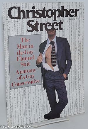 Seller image for Christopher Street: vol. 6, #12, issue #72, January 1983; The Man in the Gay Flannel Suit for sale by Bolerium Books Inc.