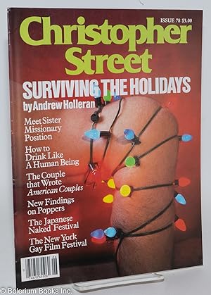 Seller image for Christopher Street: vol. 7, #6, issue #78, July 1983; Surviving the Holidays for sale by Bolerium Books Inc.
