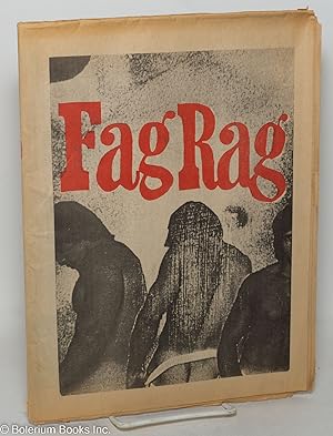 Image du vendeur pour Fag Rag #26 [Fall 1979] What Is is What Needs to Be Destroyed mis en vente par Bolerium Books Inc.
