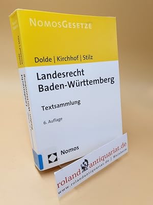 Immagine del venditore per Landesrecht Baden-Wrttemberg ; Textsammlung venduto da Roland Antiquariat UG haftungsbeschrnkt