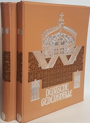 Bild des Verkufers fr Deutsche Gedenkhalle: Bilder aus der vaterlaendischen Geschichte (2 Bnde KOMPLETT) - Textband/ Gravuren. zum Verkauf von books4less (Versandantiquariat Petra Gros GmbH & Co. KG)