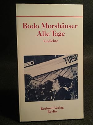 Seller image for Alle Tage Gedichte for sale by ANTIQUARIAT Franke BRUDDENBOOKS