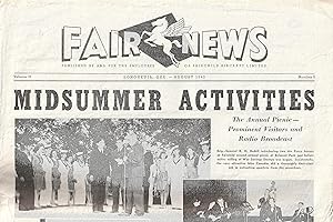 Fair News Vol. II, No 8.- Midsummer Activities. Événements de mi-été.