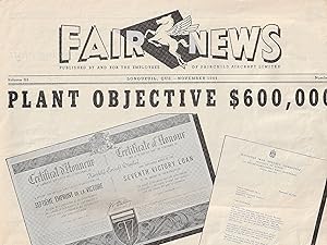 Fair News Vol. III No 8. Plant Objective $ 600 000. Objectif de l'Usine 600 000 $.