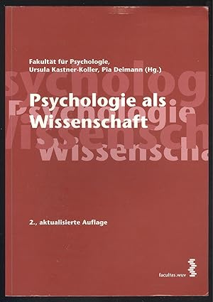 Imagen del vendedor de Psychologie als Wissenschaft. a la venta por Versandantiquariat Markus Schlereth