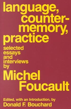Seller image for Language, Counter Memory, Practice for sale by GreatBookPrices