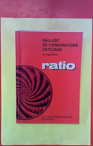 Seller image for Sallust De Coniuratione Catilinae mit Begleittexten. Ratio. BAND 16, 2. Auflage for sale by biblion2