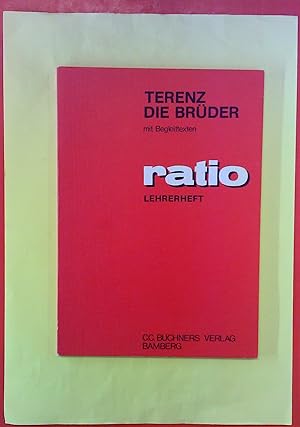 Immagine del venditore per Terenz die Brder mit Begleittexten. Ratio LEHRERHEFT, 1. Auflage venduto da biblion2