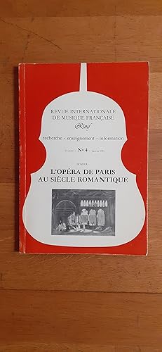 Seller image for L Opra de Paris au sicle romantique. for sale by Librairie Sainte-Marie