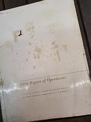 1956 Report of Operations