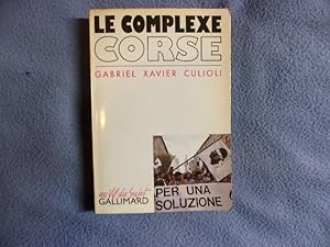 Imagen del vendedor de Le complexe Corse a la venta por arobase livres