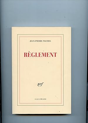 Immagine del venditore per RGLEMENT venduto da Librairie CLERC