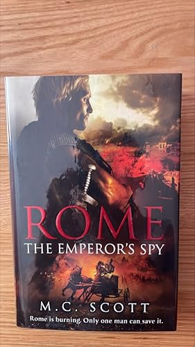 Immagine del venditore per Rome: The Emperor's Spy. Signed UK first edition, first printing venduto da Signed and Delivered Books