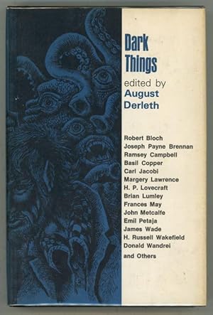 Imagen del vendedor de Dark Things edited by August Derleth (First Edition) a la venta por Heartwood Books and Art