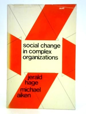 Imagen del vendedor de Social Change in Complex Organisations a la venta por World of Rare Books